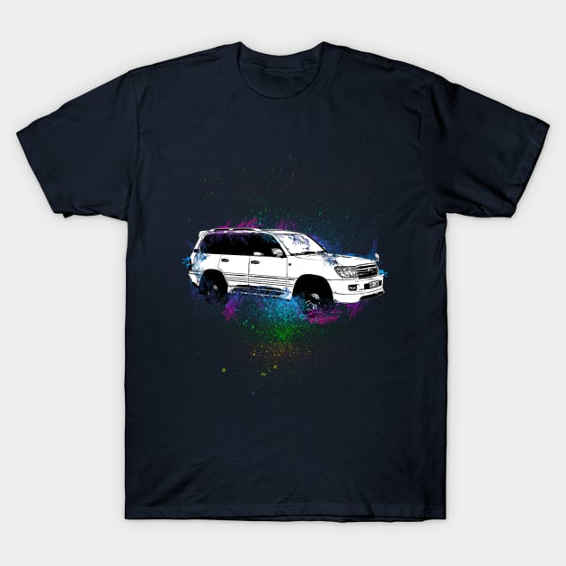 Toyota Land Cruiser T-Shirt by remixer2020